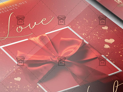 Love Night Flyer - Winter PSD Template love night psd love party love party flyer design romantic night speed dating speed dating flyer valentine party flyer valentines night flyer template