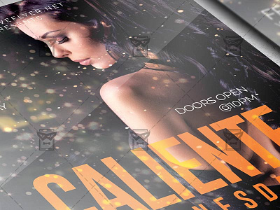 Caliente Wednesday Flyer - Club PSD Template