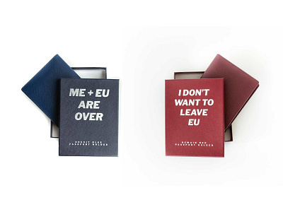 Brexit Passport Holders branding brexit packaging packagingdesign