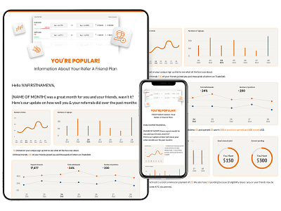 Monthly mail results design icon ui ux vector web