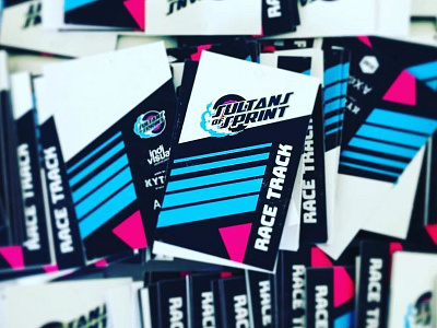 Sultans of Sprint // Race Track Badge