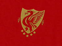 liverpool fc shirt with gold badge