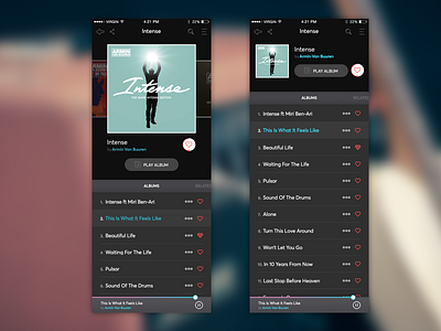 Music Player for Independent Streaming Service