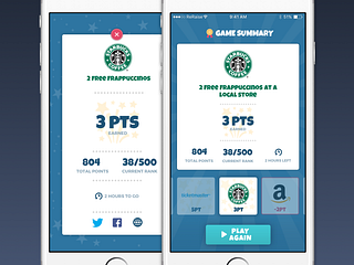 Game Points Summary by Andy Jones on Dribbble