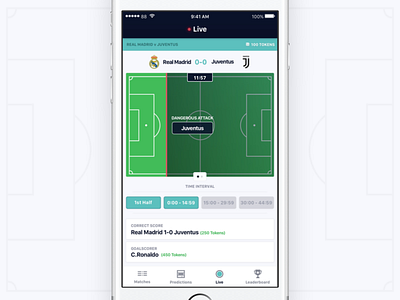 Inplay - Betting App app bet betting design football gambling ios iphone soccer ui ux