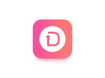 Doxy - App Icon app app icon cosmetic gradient icon ios ios10 iphone mark symbol