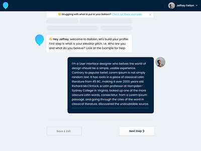 Chatbot Intro Screen