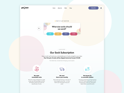 Futt Chatbot chatbot clean design icon illustration landing marketing page ui web website