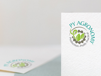 PY Agronomy - Agricultural Service in Parkes branding identity logo logo design