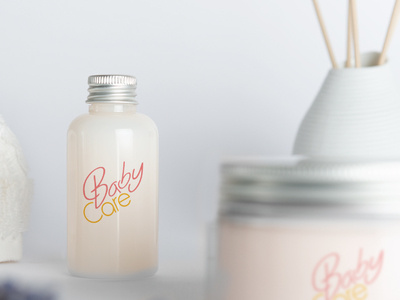 Babycare - a brand of baby care products branding design package design