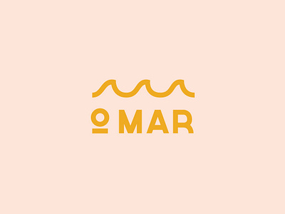 O Mar pt. II badge brand branding design identity illustration lettering logo logotype ocean portuguese restaurant seafood typography wave