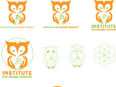 Institute for higher wisdom logo redesign branding logo redesign