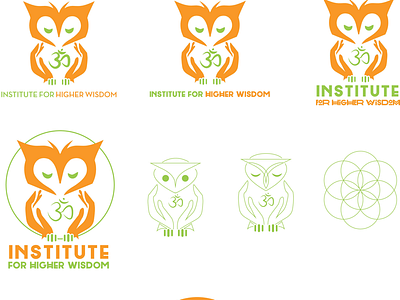 Institute for higher wisdom logo redesign