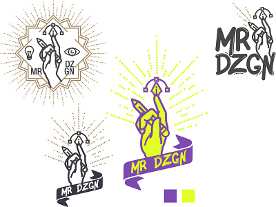 MR DZGN branding design illustration logo logo design rebranding redesign vector