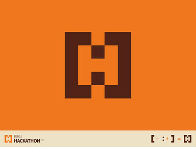 HACKATHON 015' branding competition logo