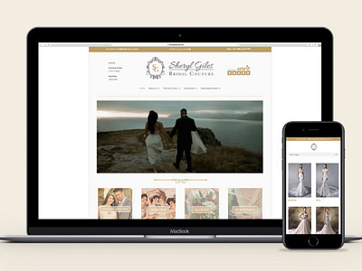 Wedding Shop Branding + Web Design
