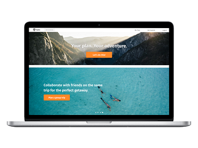 Tripidee Redesign redesign travel ui web