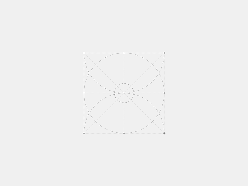 Nodotype lowercase grid