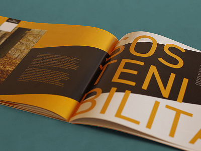 Effebiquattro brochure black brochure design door brochure editorial design geometric indesign sustainability typography