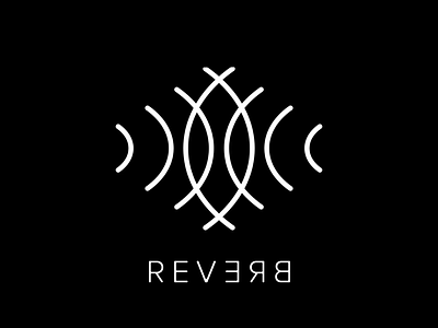 Reverb Music Logo logo minimal music