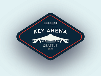 Lejeune Sticker Series: Key Arena