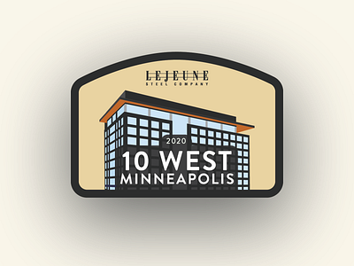 Lejeune Sticker Series: 10 West Building