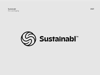Sustainabl logo environment identity illustration lettering logo pa packaging sustainable typography