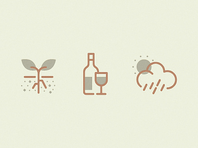 Wine icons icon illustration line vector wine