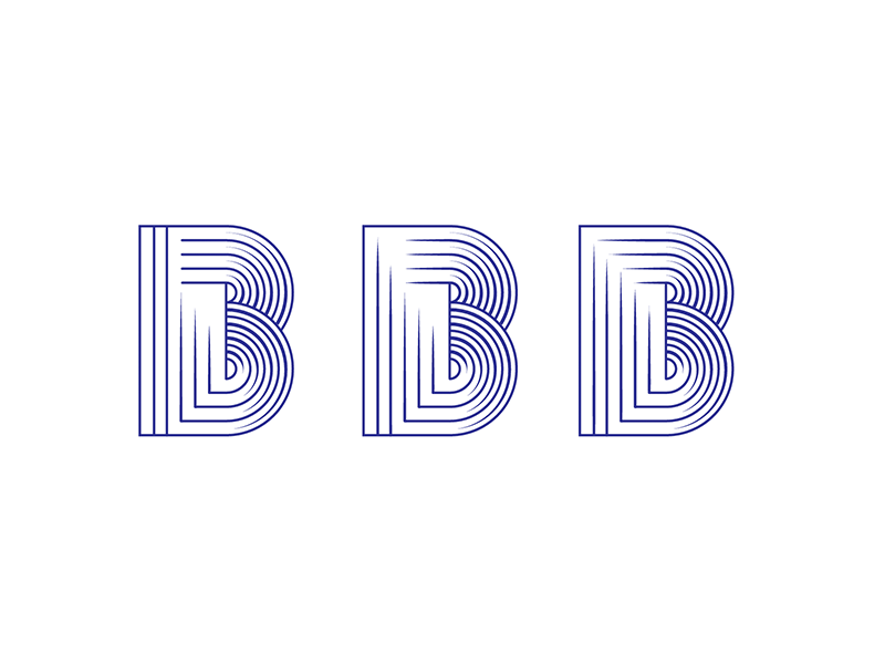 Bb b interlocking monogram