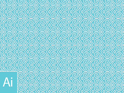 Pattern freebie illustrator koru maori new nz pattern tile zealand