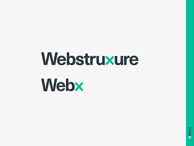 Webstruxure green grey logo x