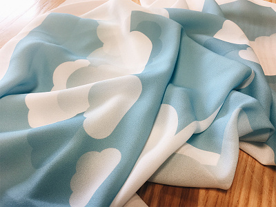 Fabric cloth clothing cloud pattern