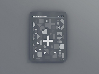 Cover book cover geometry grey medical pattern plus shapes