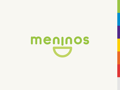 Meninos Daycare branding design vector