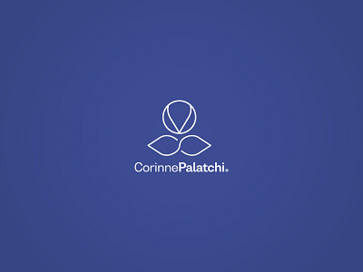 Corinne Palatchi | psychologist branding design icon isotype logo vector