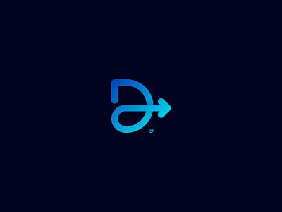 D Isotype branding design isotype logo movement vector