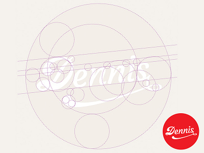 Dennis rebrand project brand identity external logo