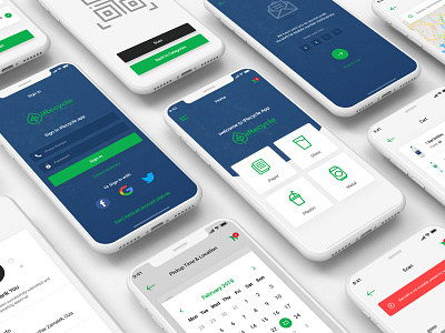 I Recycle App Design