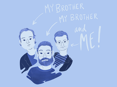 My Brother My Brother and Me editorial podcast podcasters portrait portraits
