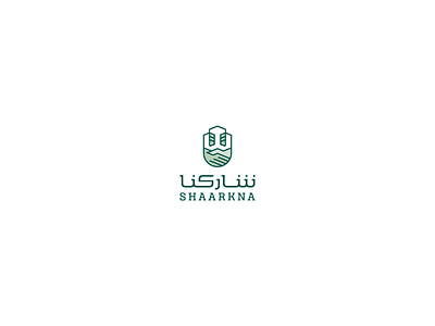 Shaarkna brand branding illstration logo partnership real estate