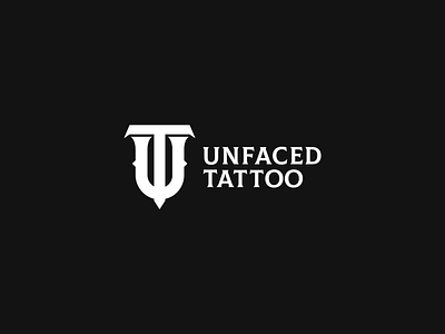 Unfaced Tattoo - Logo brand design identity identity branding logo logotattoo mark monogram monogram logo symbol tattoo ulogo urban