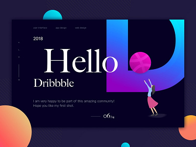 Hello Dribbble hello dribbble