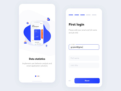 Data statistics APP app app design card design icon illustration lists logo ui ux