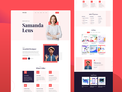 Personal Portfolio HTML5 Template