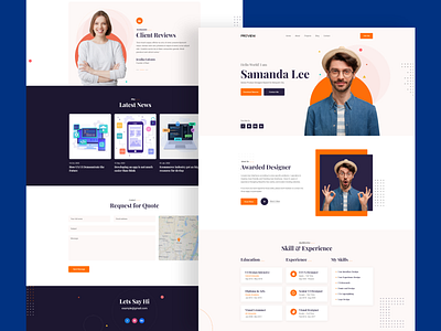 Personal Portfolio HTML5 Template