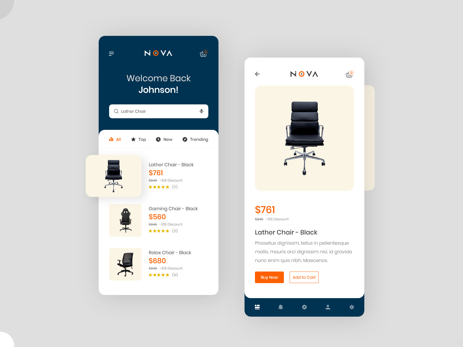 Ecommerce App By Shahin Salehin On Dribbble