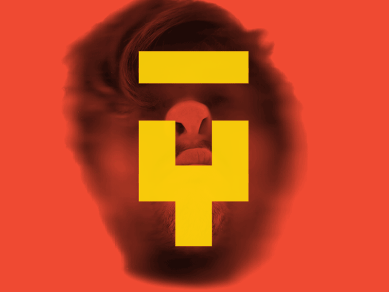 Personal branding refresh brand geometric gif inyaface modernism negative space personal branding red yellow