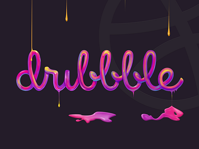 First shot hello，dribbble