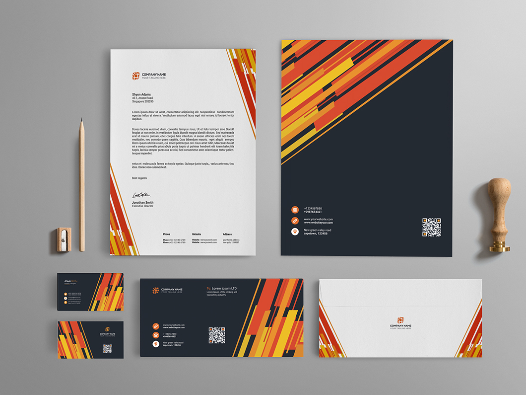 Branding-Stationary by Faysal Habib on Dribbble