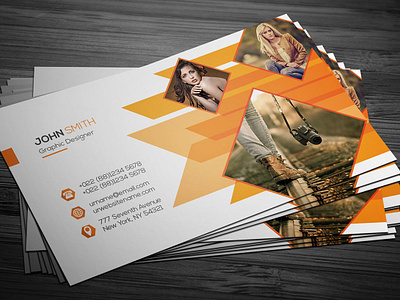 Creative Photography Business Card Template